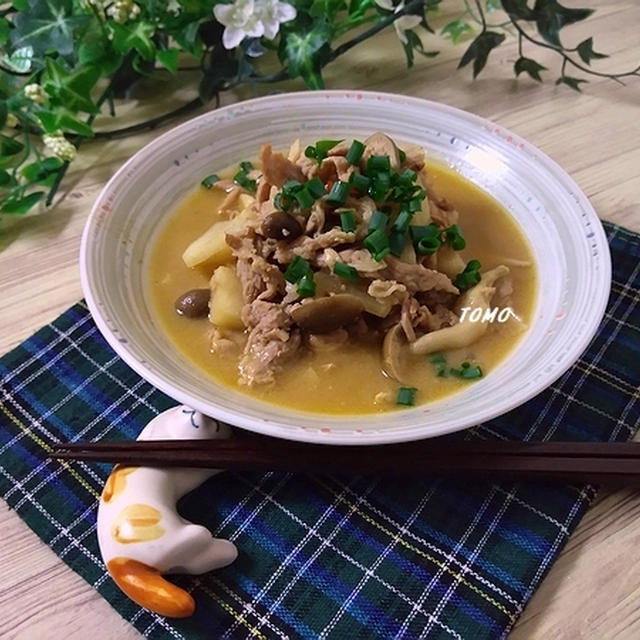 ご飯が進む♪オートミールで！大根と豚肉のオートミール中華煮