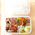 お弁当（真夜中制作）『鶏つくねの中華風炒め』