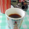 生姜ほうじ茶＋ブレンド麦茶♪ お茶は温かいのに限るねぇ～。