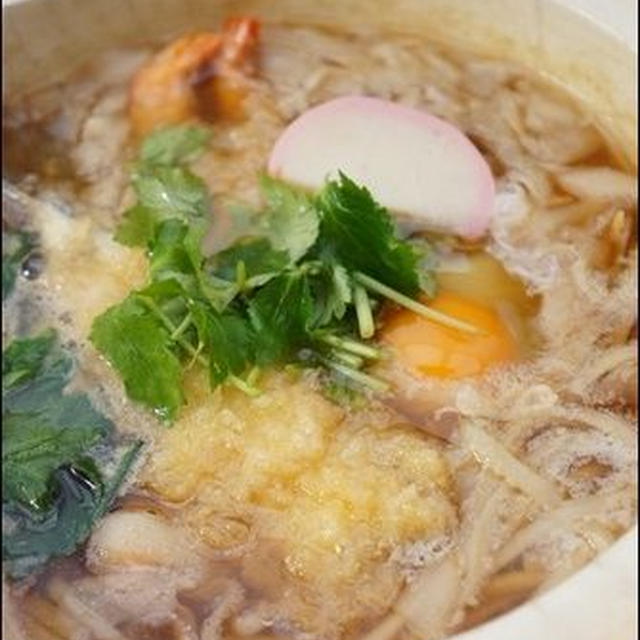 プラス さよりの天ぷらで鍋焼きうどん レシピ By はなこさん レシピブログ 料理ブログのレシピ満載