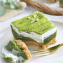 レンジでしっとりサクサク！抹茶ガトーショコラタルト