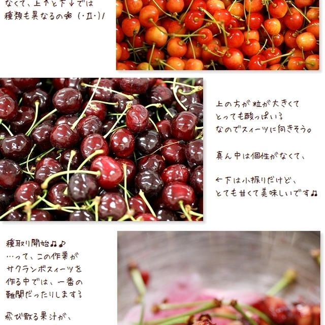 ■血しぶきが飛ぶ！？スィーツ作り■
