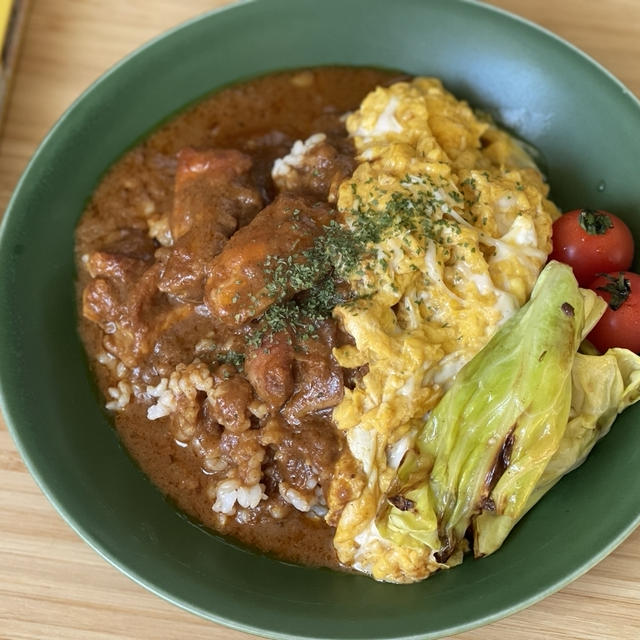 春キャベツと印度カリー子監修スパイスカレー♪