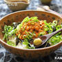納豆巻きみたいな納豆丼（笑）　簡単ネバネバレシピ！