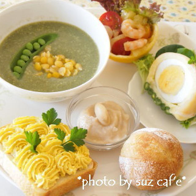 今日もミモザのワンプレートレッスン。。。