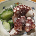 【旨魚料理】タコと胡瓜のシーザードレッシング