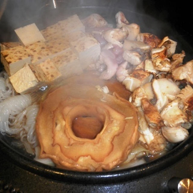 アメリカ産松茸鶏すき焼き ピーチ缶でマンゴゼリー By Cookieさん レシピブログ 料理ブログのレシピ満載
