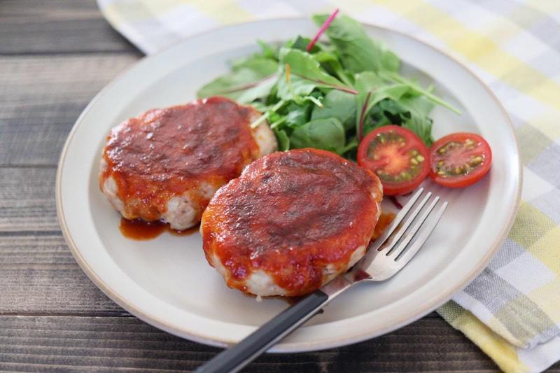 じゃがいもハンバーグレシピ【ハンバークソースはケチャップと醤油で簡単】