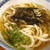 東部市場前駅そばの「いずみや」で昆布うどん