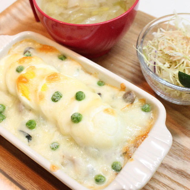 スパゲッティーグラタン