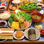 節分＊夜ごはん デコ納豆巻き