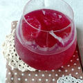 赤紫蘇ジュース（レシピ）。