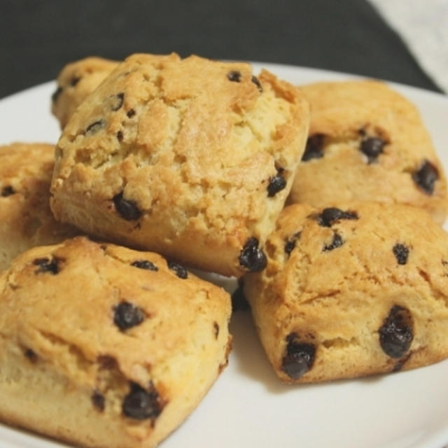 チョコチップスコーン　Scone of the chocolate tip