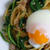 しょうゆ麹豚のパスタ