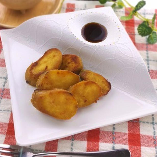 しっとりした甘さに癒される♪蜜焼き芋のバターソテー