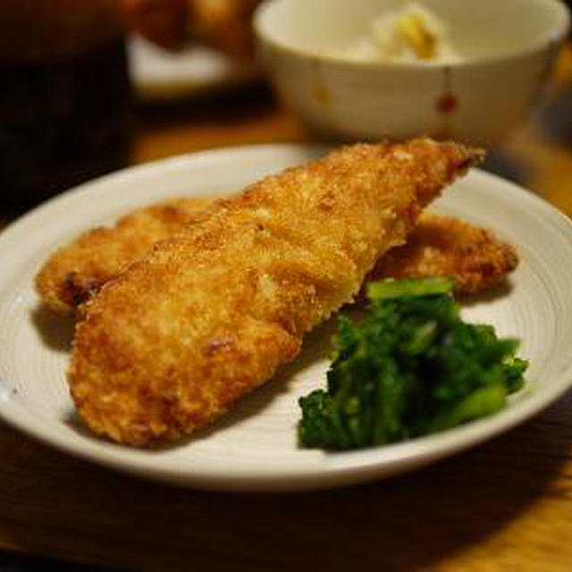 鶏ささみの塩麹フライ