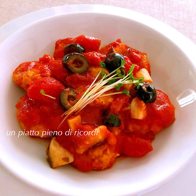 ポルペッテ・ディ・ポッロ・アル・スーゴ 〜polpette di pollo al sugo〜