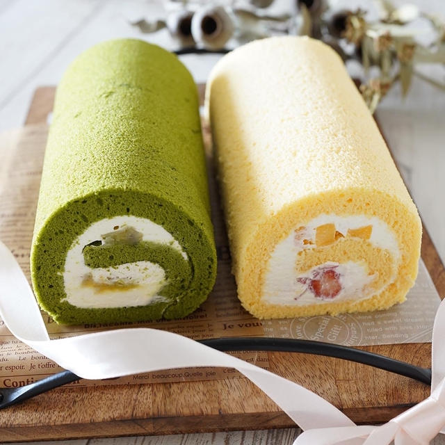 ロールケーキ2種