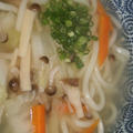 9月18日　　塩生姜スープの うどん