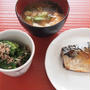 娘のリクエスト　朝ごはんと昼ごはん