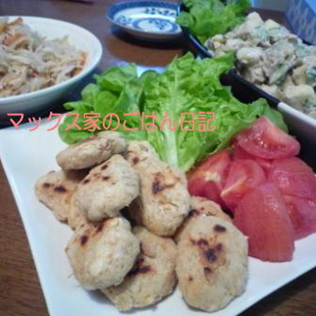 大豆でハンバーグ☆健康的な味だね…とは？