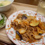 とろとろ炒めなす入り豚キムチ、昨日の晩ごはん#私のごはん