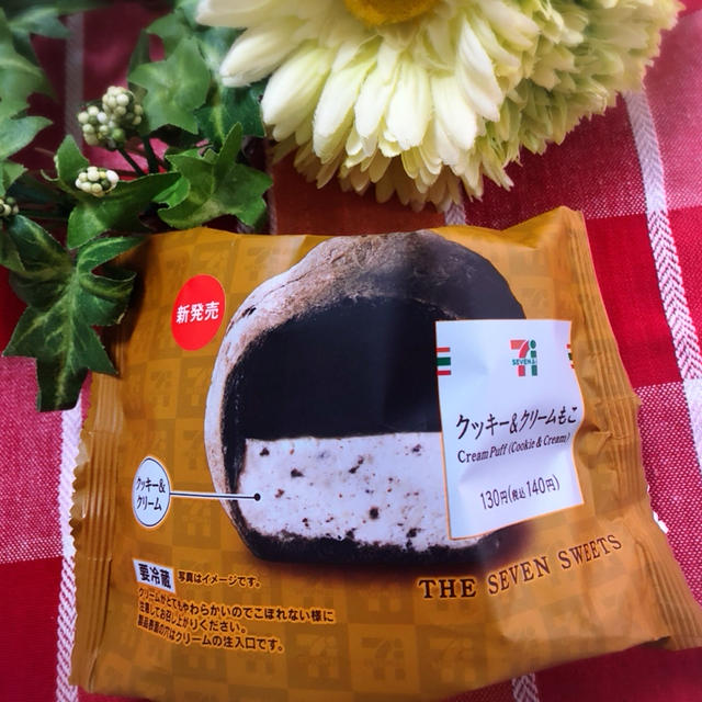 【セブン新商品】絶対に食べほしい❤️美味しすぎるクッキー&クリームもこ