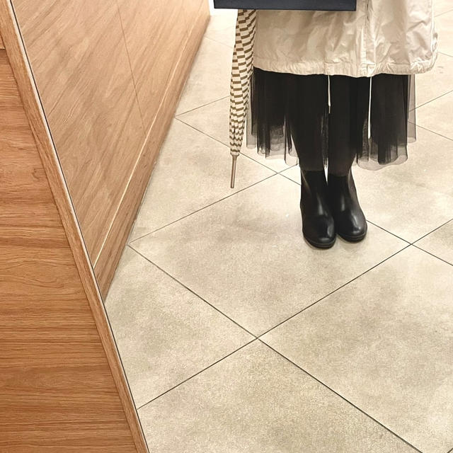 新しいレインシューズ