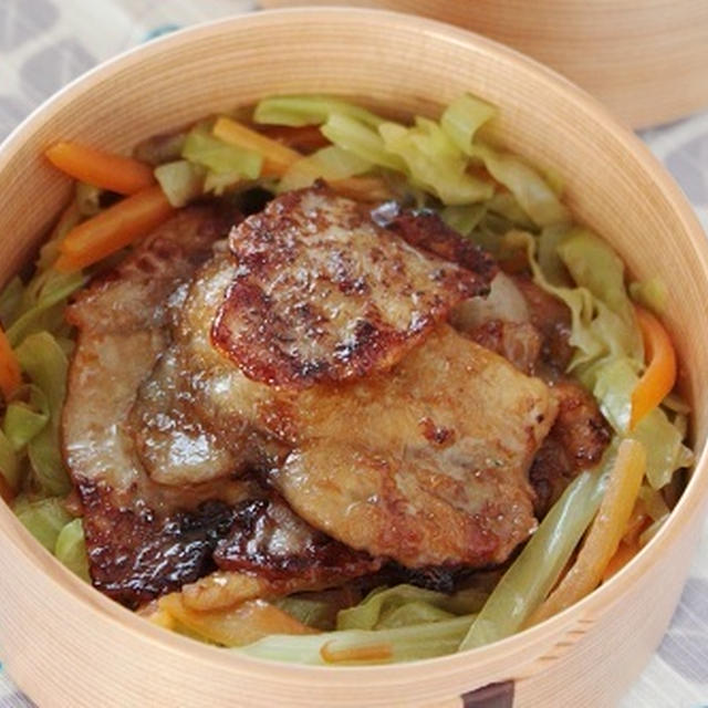 「豚肉のしょうが焼きのお弁当」忙し女子でも作れる！簡単お弁当レッスン連載