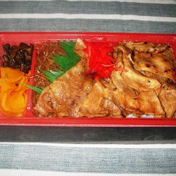 検診＆豚丼