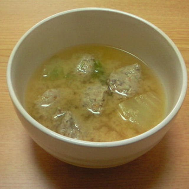 鰯のつみれ汁