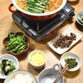 【レシピ】豚味噌キムチ鍋✳︎〆まで絶品✳︎腸活にも…晩ごはんと朝ごはん。
