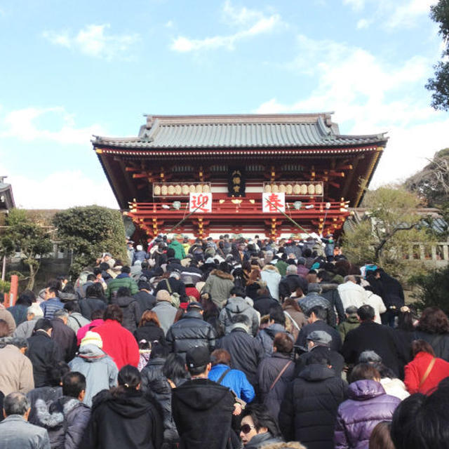 鎌倉八幡宮の初詣
