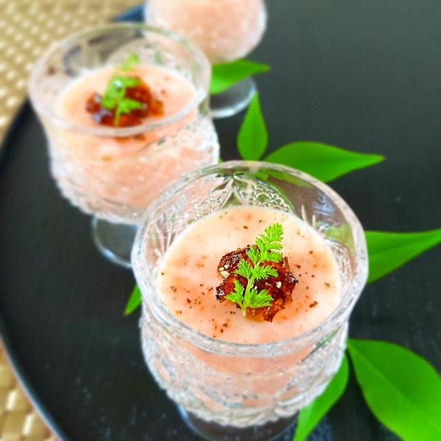 豆乳で美肌レシピ(^^♪人参豆腐～♪