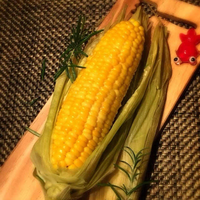 皮ごと焼いてプリッとね