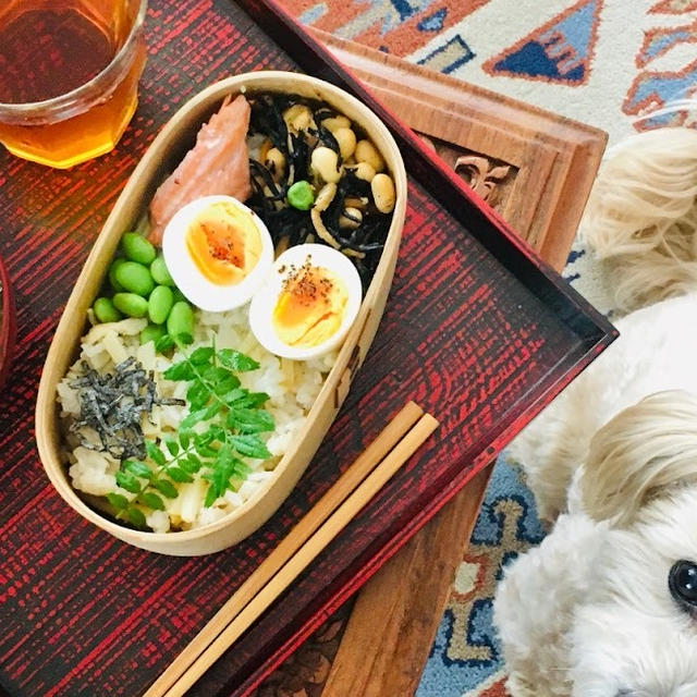 タケノコご飯弁当