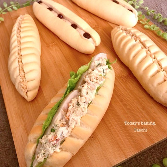 【イースト】米粉パンサンド