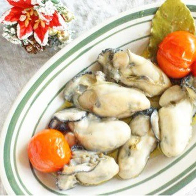【掲載】持ち運べるパーティーレシピ！牡蠣とミニトマトのオイル漬け