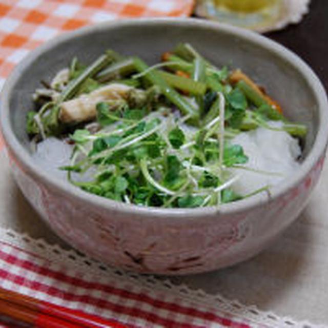 年越し山菜おろしそば