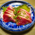 戻りカツオ と お豆腐の利休煮