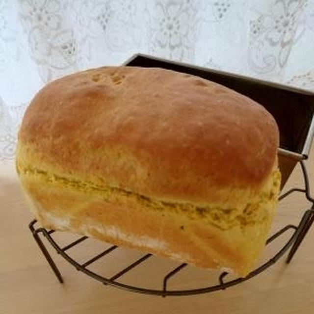 塩麴かぼちゃ食パン✨