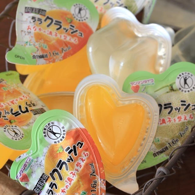 ダイエット中でも美味しくおやつタイム♪蒟蒻畑ララクラッシュ