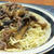 牛肉となすのオイスターあんかけ焼きそば