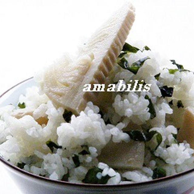 筍とワカメのご飯セット