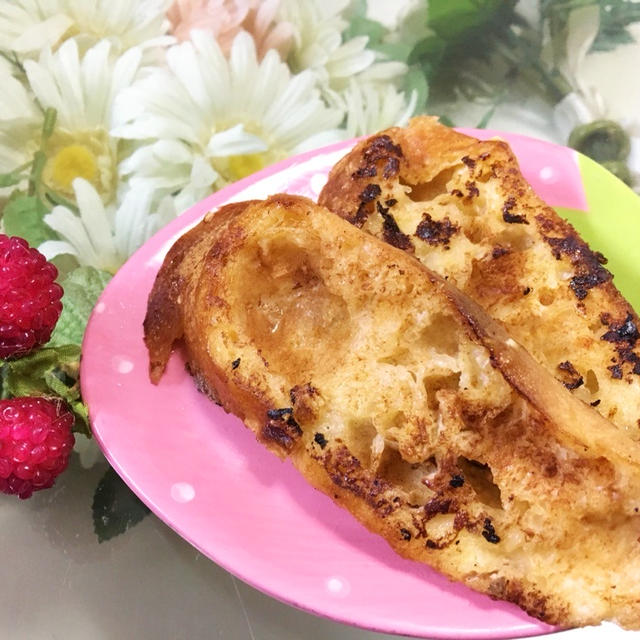シナモン風味のフレンチトースト☆かんたん&おいしい朝ごはん