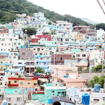 韓国旅行：釜山(プサン)１－４：甘川 文化村（カムチョンムナマウル）