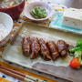 タカラ本みりんで作る茄子と豚肉の照り焼きロール