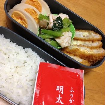 手抜き弁当？いいえ、愛情を込めているのです。
