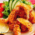 とうもろこしの醤油唐揚げ(動画レシピ)/Fried corn.