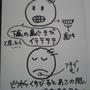 まだらやけとふきでもの